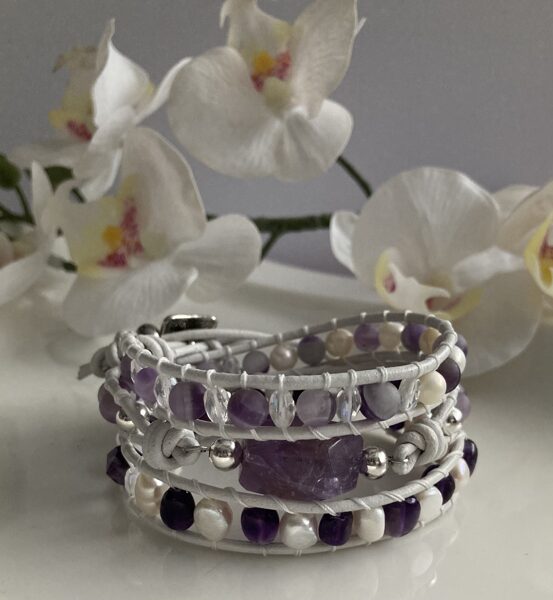 Amethyst-Armband